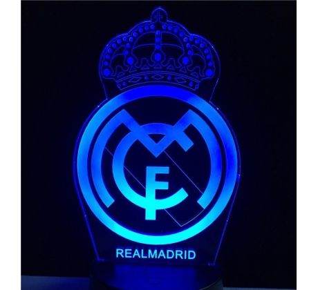 Beling 3D lámpa, Real Madrid , 7 színű S51