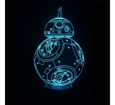 Beling Gyereklámpa, BB-8, 7 színű QS418