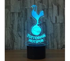 Beling Gyereklámpa, Tottenham hotspur, 7 színű QS463