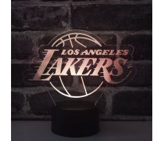 Beling Gyereklámpa, Los Angeles Lakers, 7 színű QS493